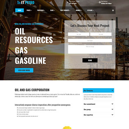 EngineTemplates Petro