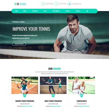 EngineTemplates Tennis