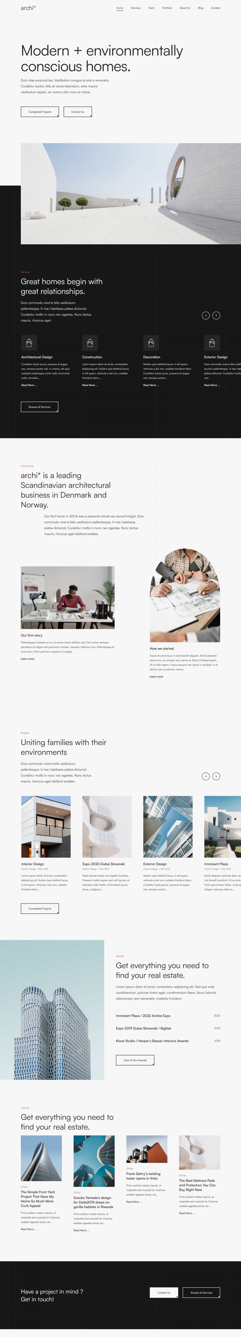 Template GavickPro Archi Joomla template GavickPro Archi