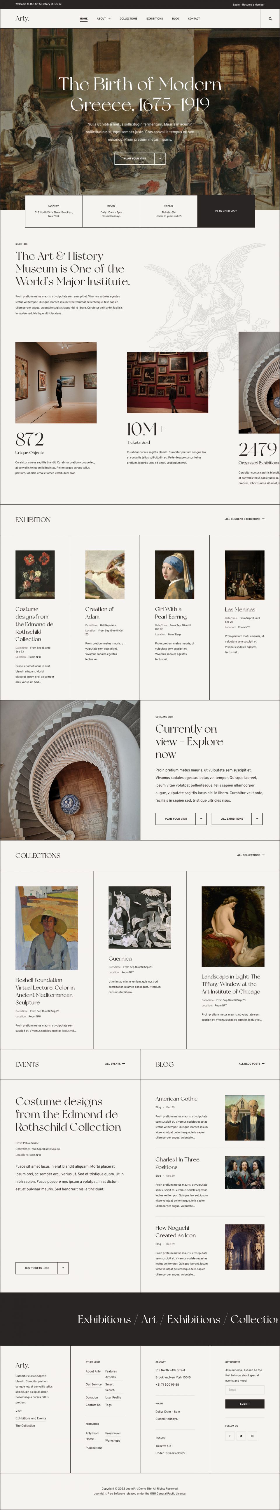 Template GavickPro Arty Joomla template GavickPro Arty
