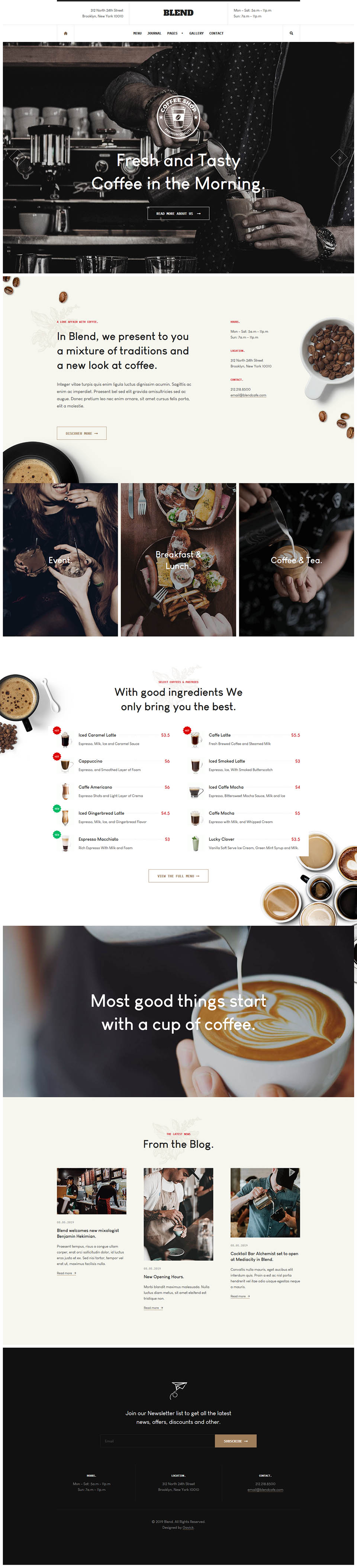 Template GavickPro Blend Joomla template GavickPro Blend