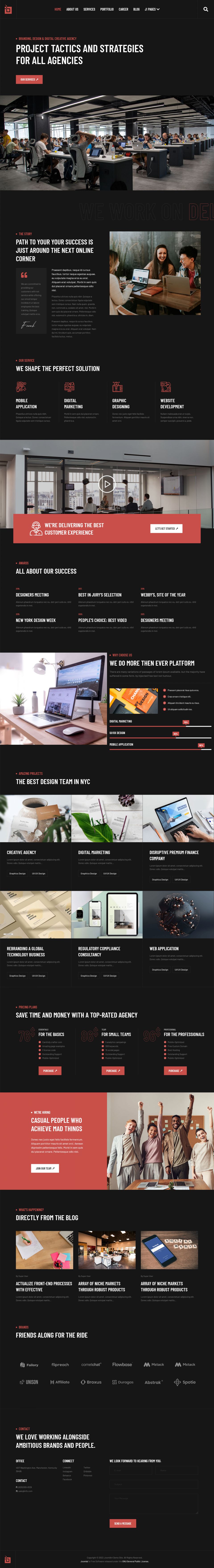 Template GavickPro Compact Joomla template GavickPro Compact