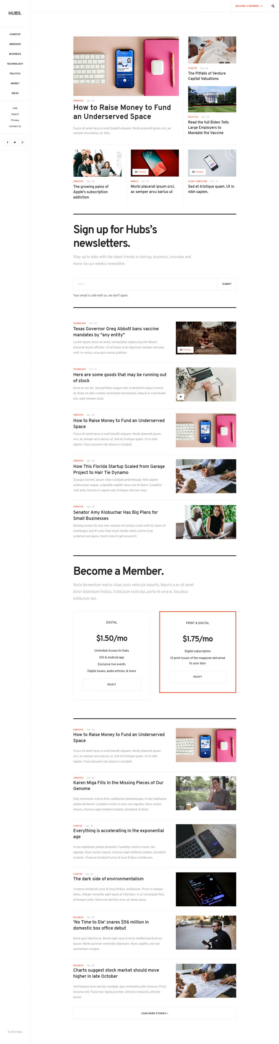 Template GavickPro Hubs Joomla template GavickPro Hubs