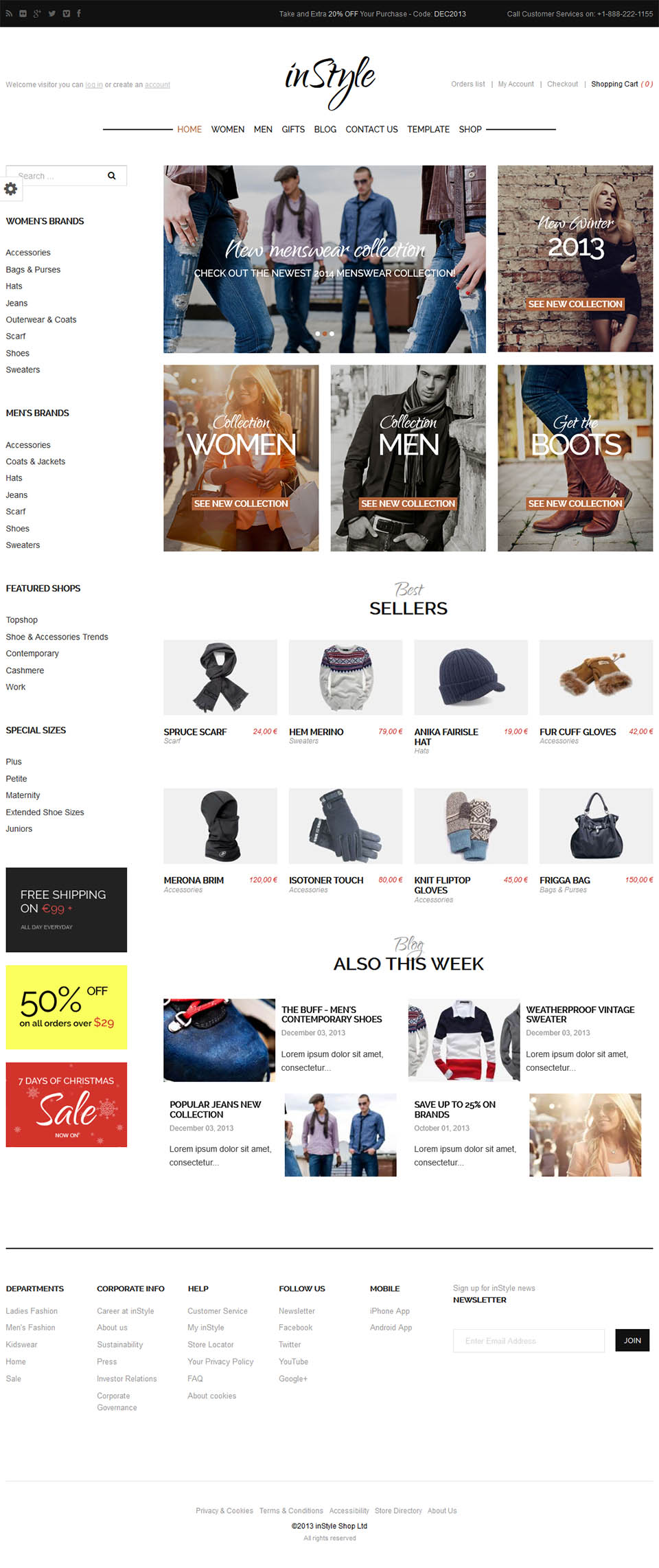 Template GavickPro inStyle Joomla template GavickPro inStyle