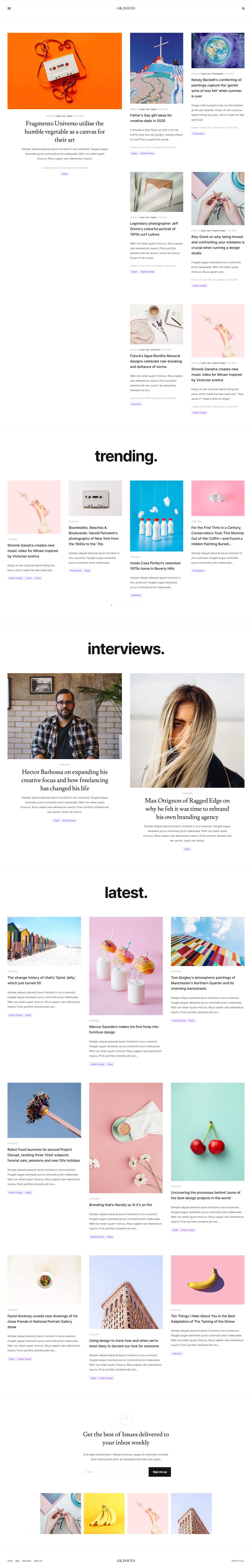 Template GavickPro ISSUES Joomla template GavickPro ISSUES