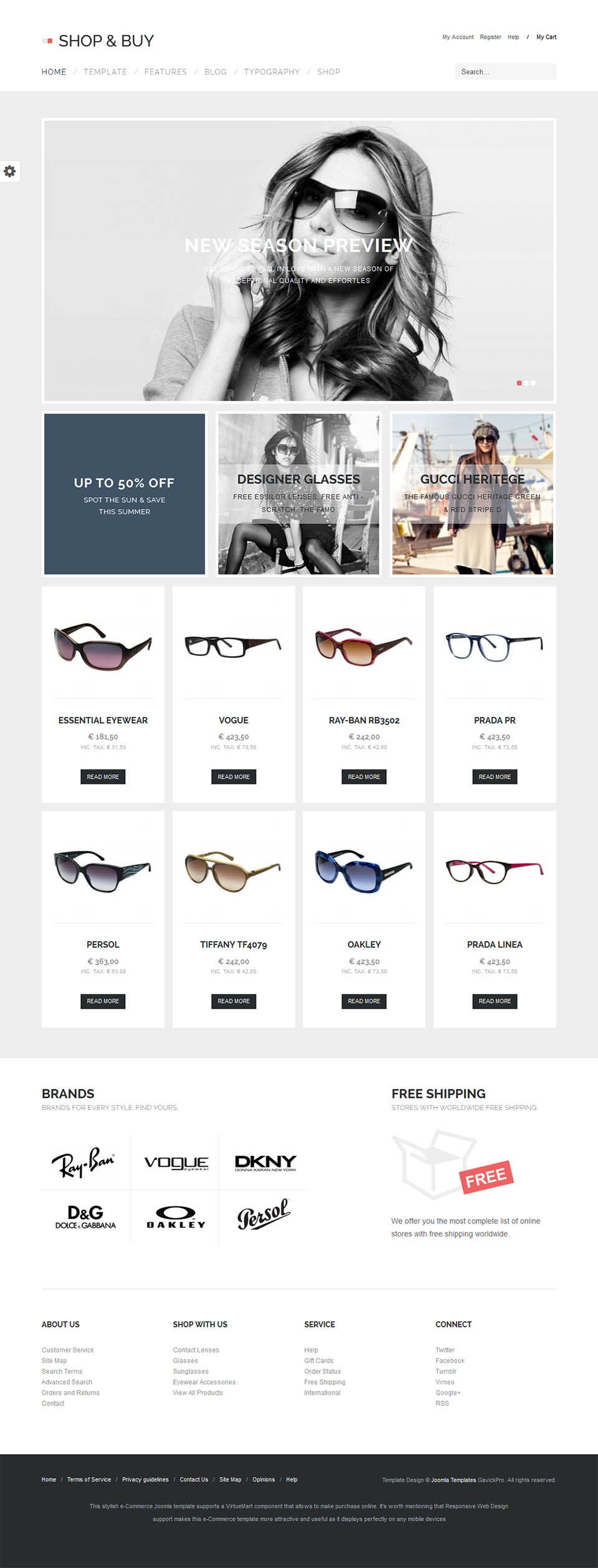 Template GavickPro Shop & Buy Joomla template GavickPro Shop & Buy