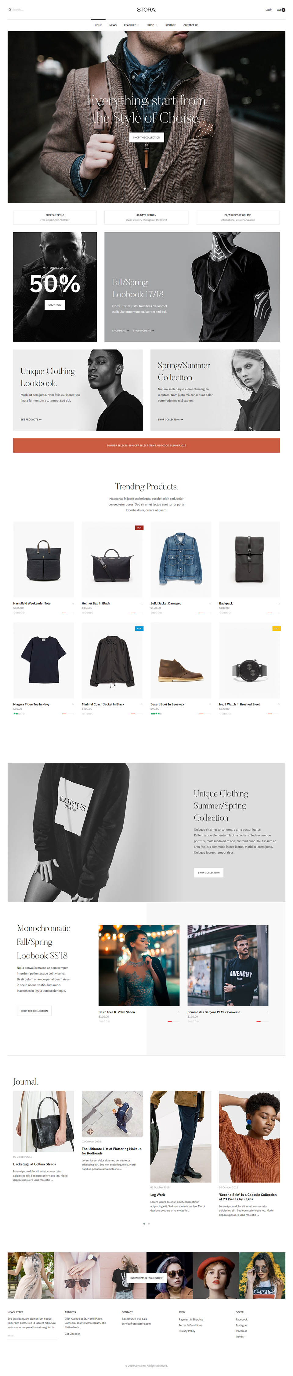 Template GavickPro Stora Joomla template GavickPro Stora