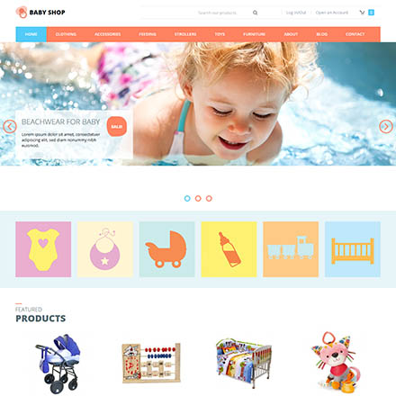 HotThemes Baby Shop