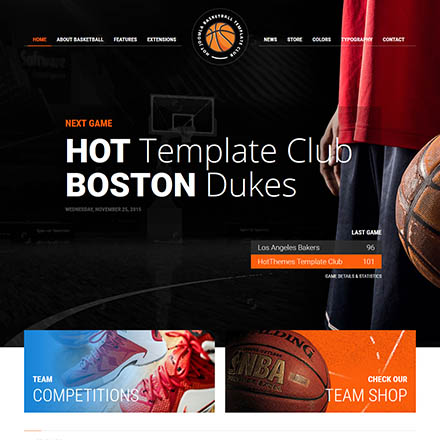 HotThemes Basketball