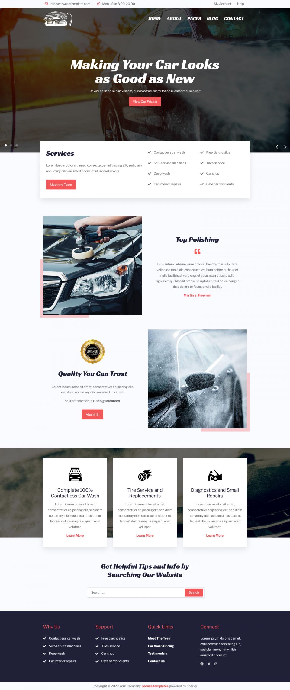 Template HotThemes Pizzeria Joomla template HotThemes Pizzeria