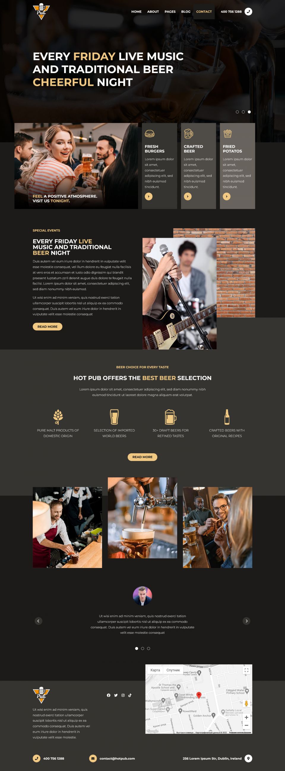 Template HotThemes Pub Joomla template HotThemes Pub