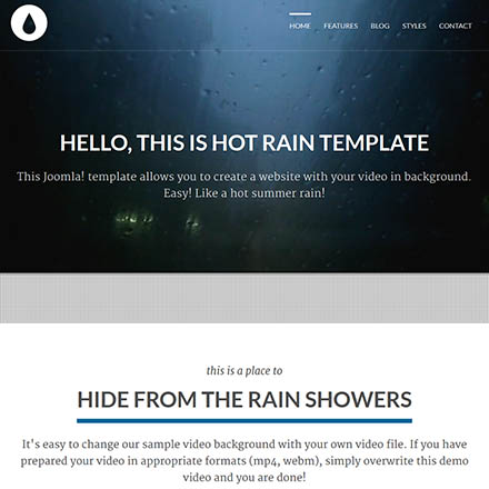 HotThemes Rain