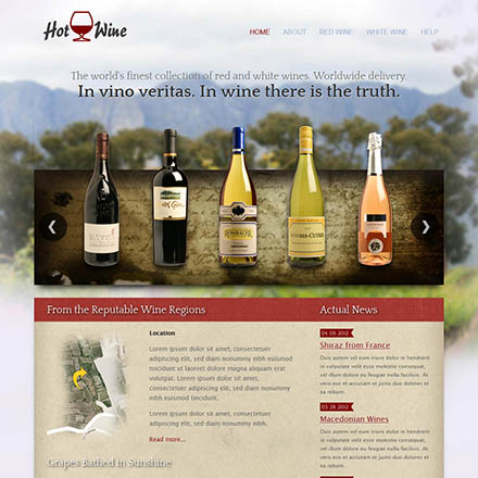 HotThemes Wine