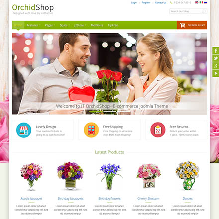 IceTheme OrchidShop