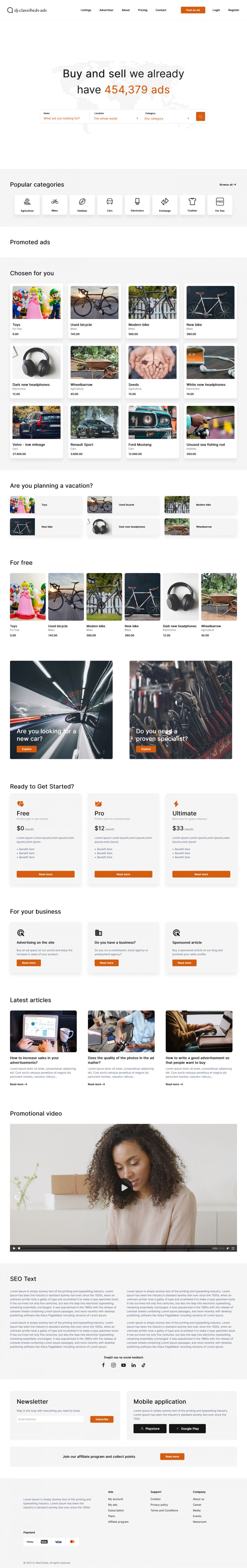 Template DJ-ClassifiedsAds Joomla template DJ-ClassifiedsAds