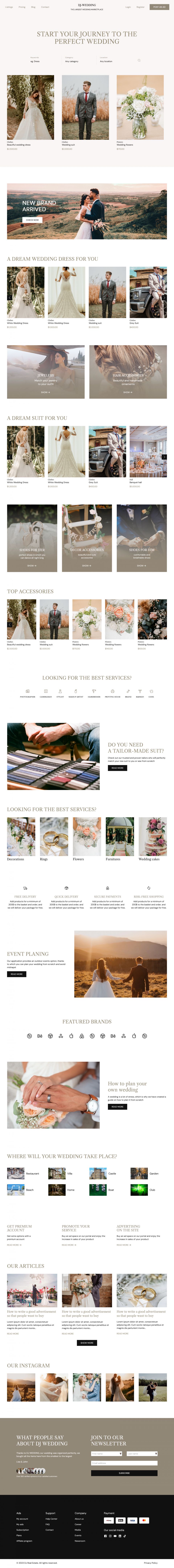 Template DJ-Wedding Joomla template DJ-Wedding