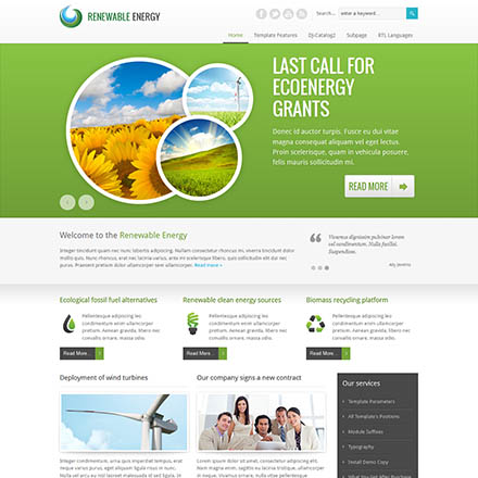 Joomla-Monster Renewable Energy