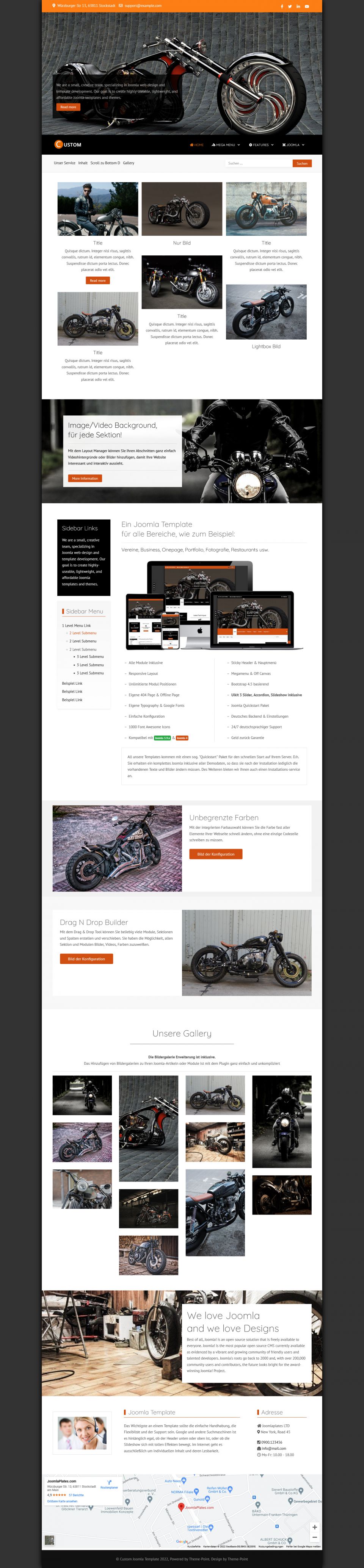 Template JoomlaPlates Custom Joomla template JoomlaPlates Custom