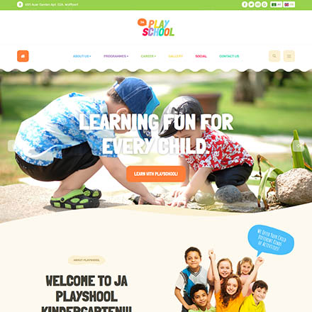 JoomlArt Playschool