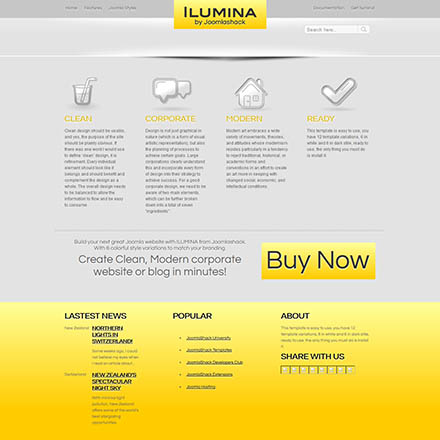 JoomlaShack Ilumina