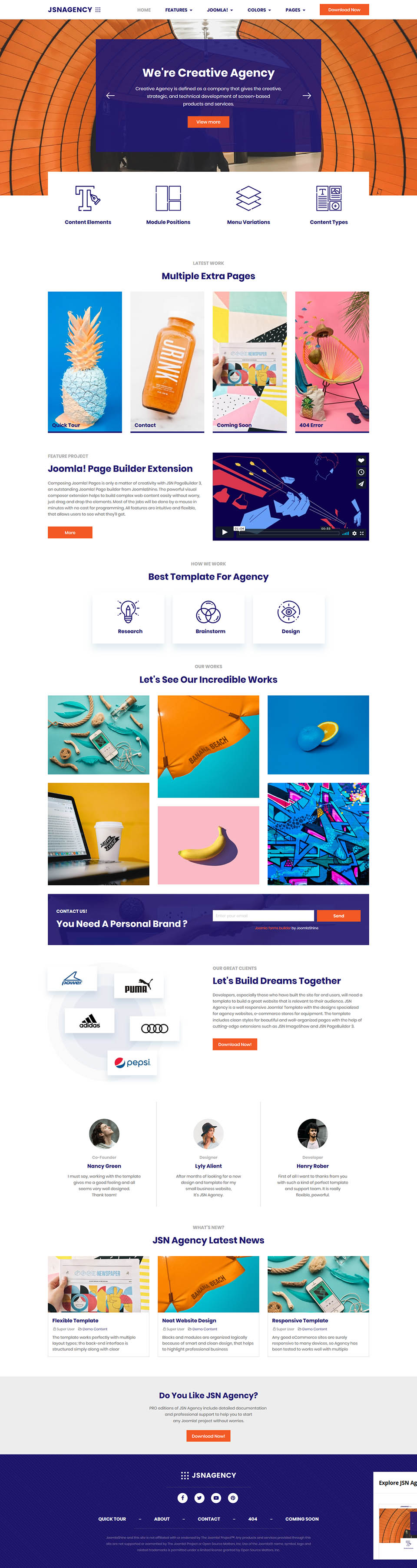 Template JoomlaShine Agency- Joomla Template Joomla template JoomlaShine Agency- Joomla Template
