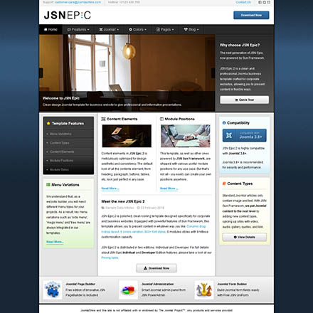 JoomlaShine Epic 2