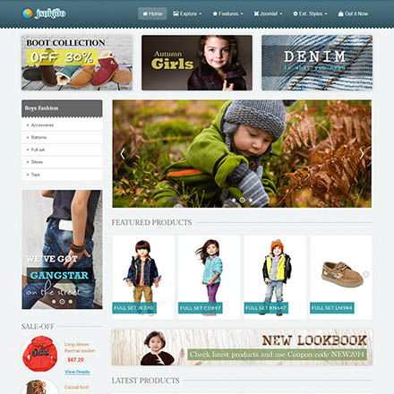 JoomlaShine Kido 2