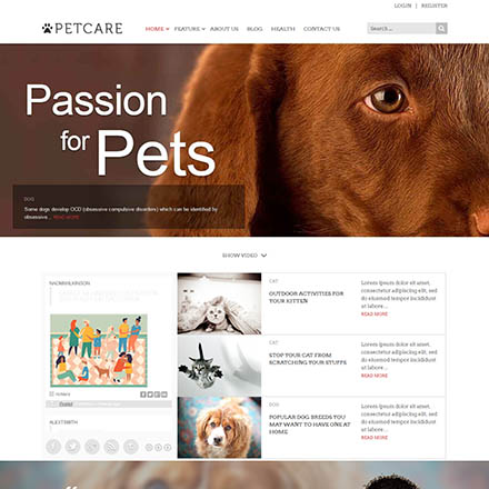 JoomlaUX Petcare