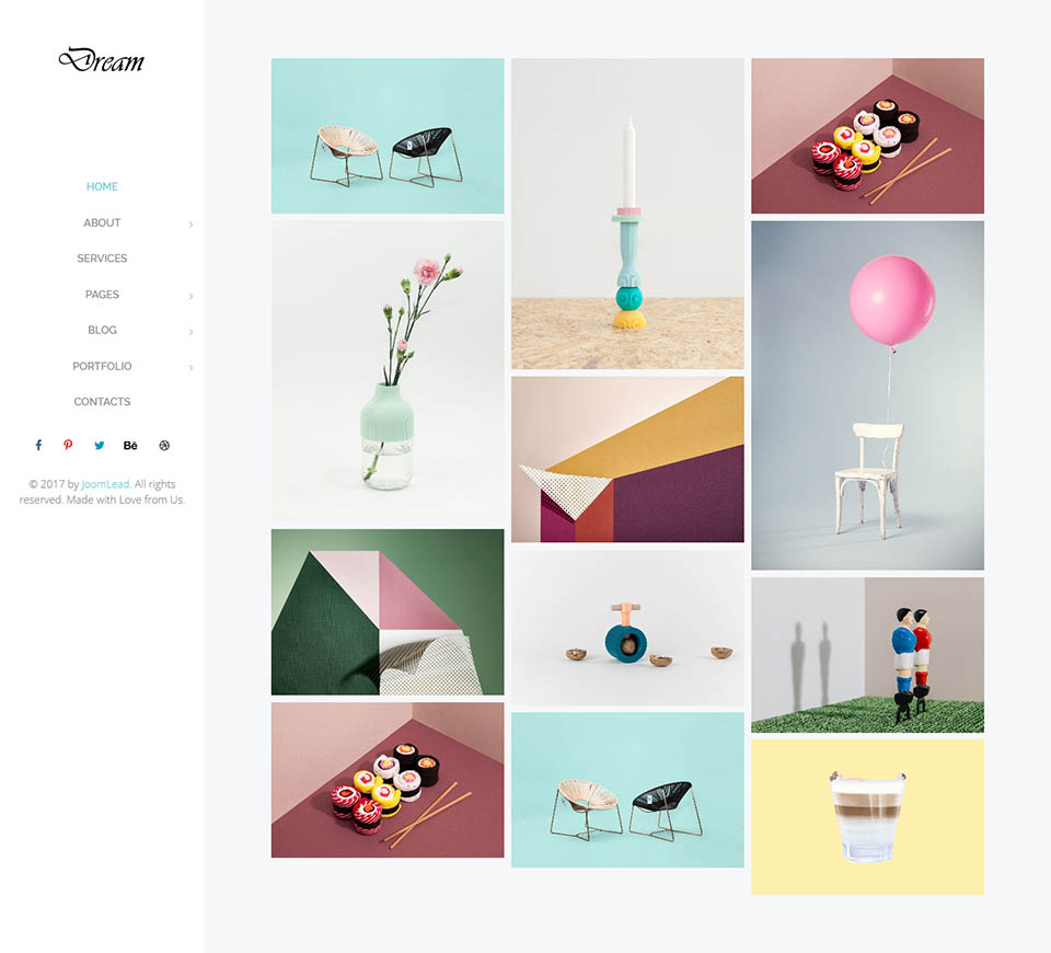 Template JoomLead Dream Joomla template JoomLead Dream