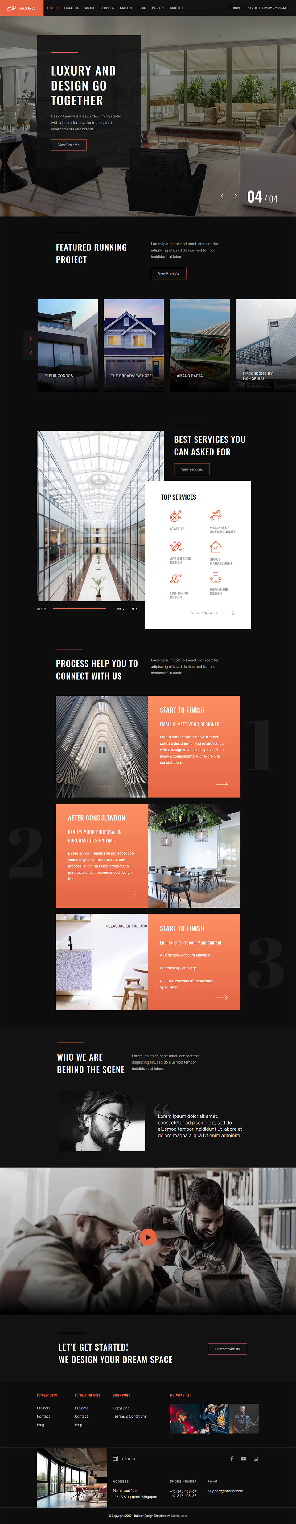 Template JoomShaper Decora Joomla template JoomShaper Decora
