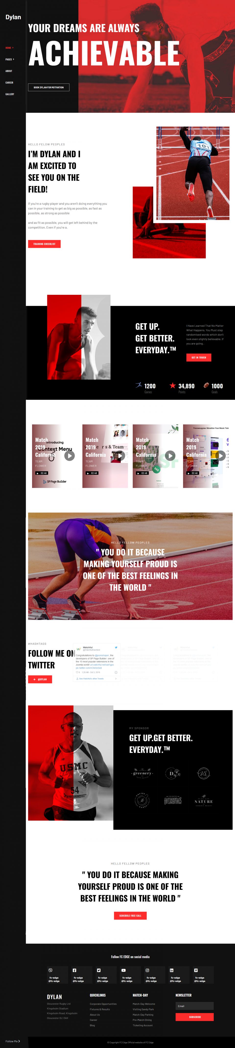 Template JoomShaper Dylan Joomla template JoomShaper Dylan