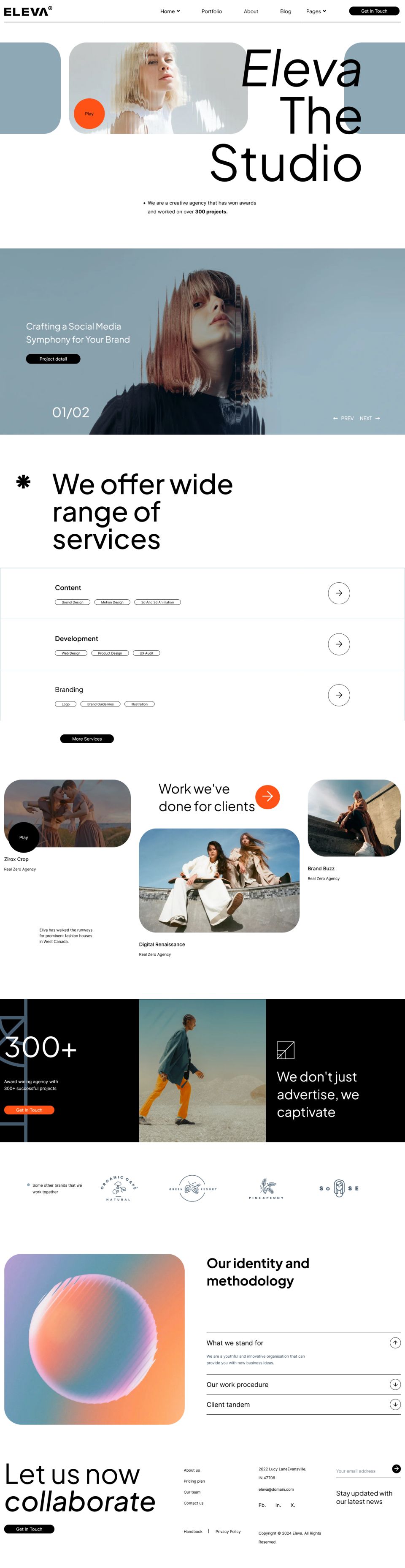 Template JoomShaper Eleva Joomla template JoomShaper Eleva