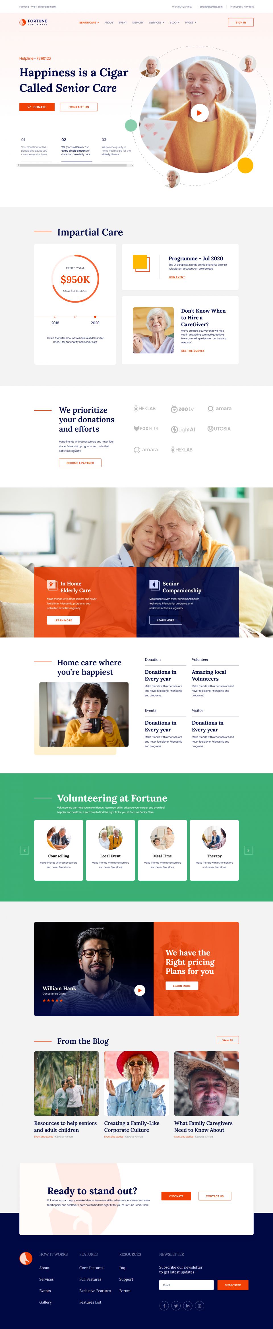 Template JoomShaper Fortune Joomla template JoomShaper Fortune