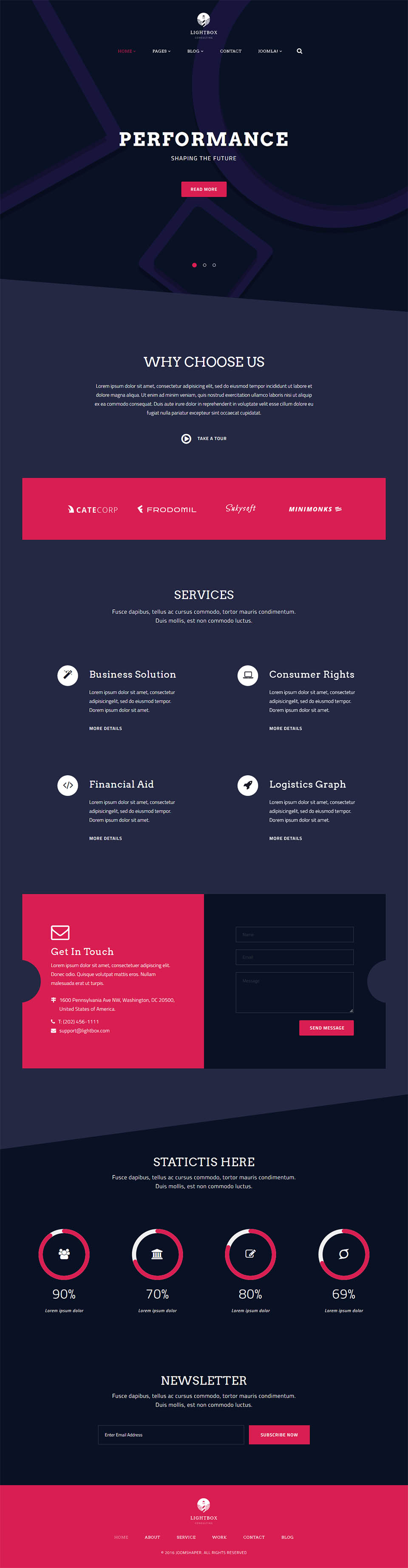 Joomla template JoomShaper Lightbox