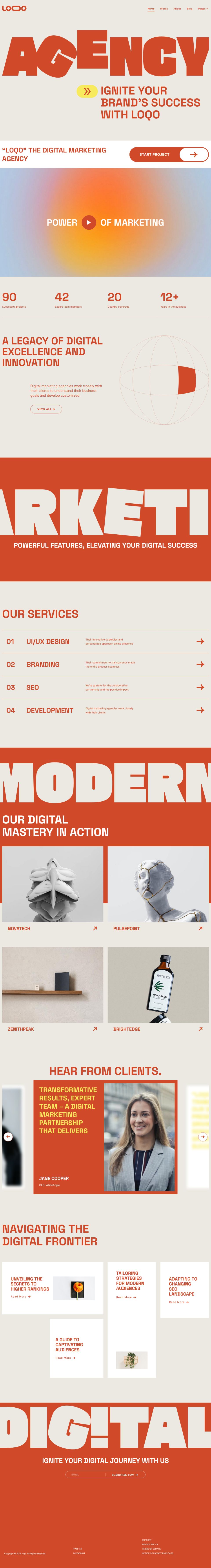 Template JoomShaper Loqo Joomla template JoomShaper Loqo