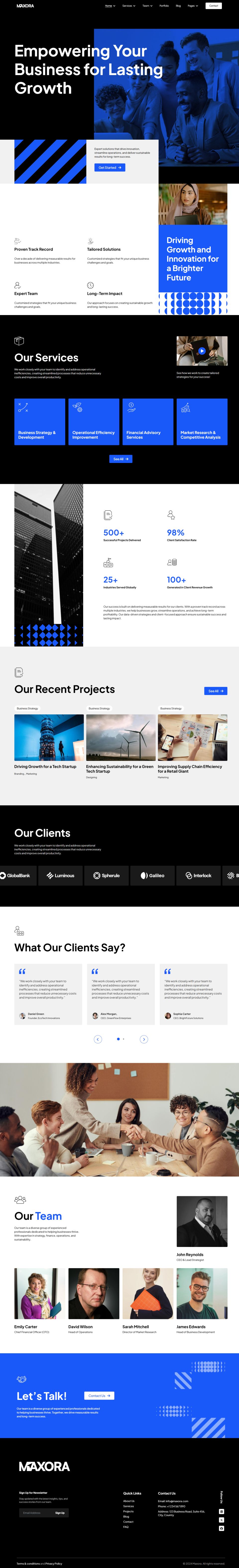 Template JoomShaper Maxora Joomla template JoomShaper Maxora