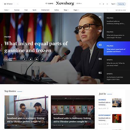 JoomShaper Newsberg