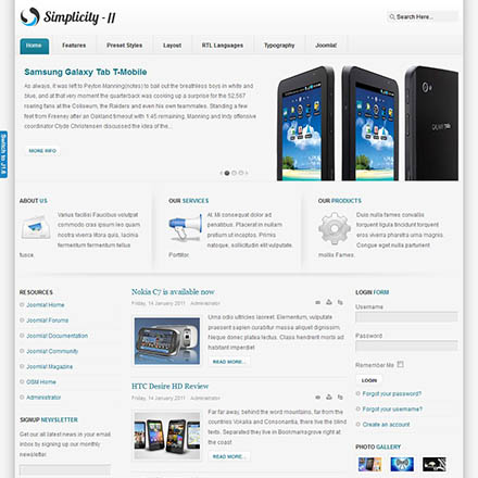 JoomShaper Simplicity II