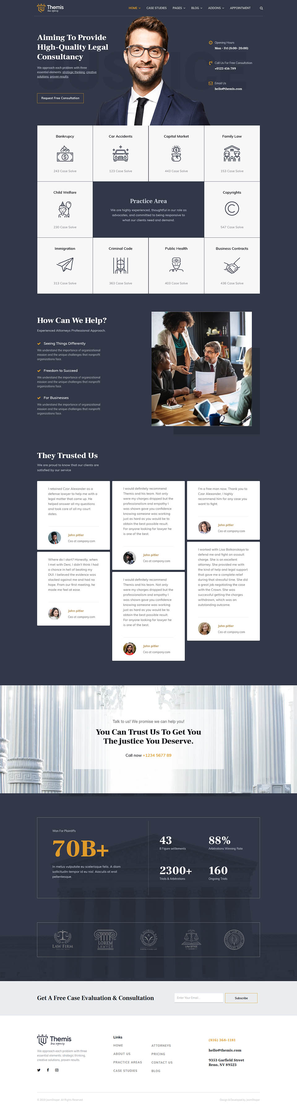 Template JoomShaper Themis Joomla template JoomShaper Themis