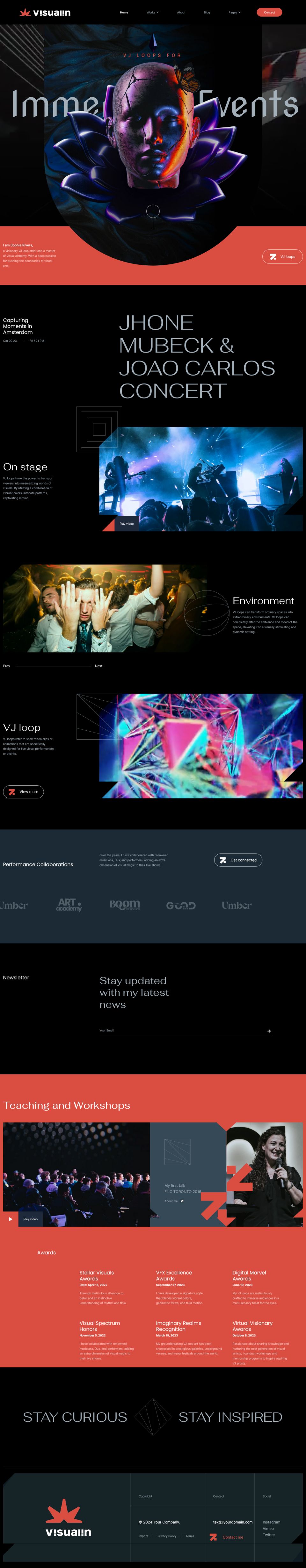 Joomla template JoomShaper Visualin