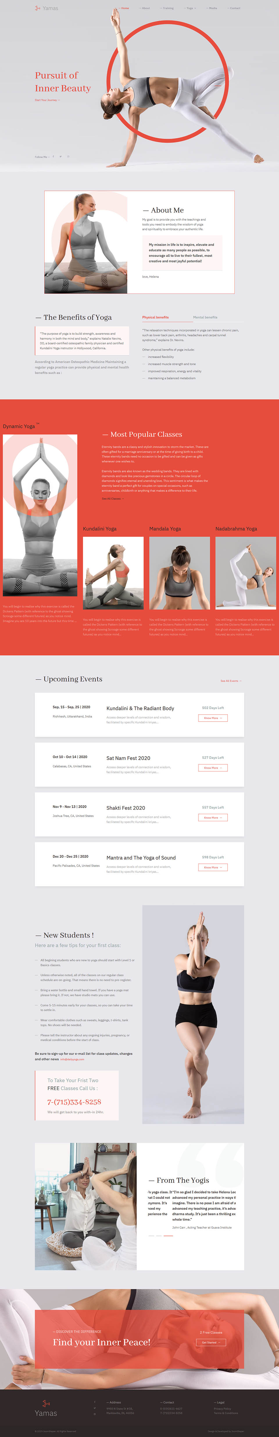 Template JoomShaper Yamas Joomla template JoomShaper Yamas