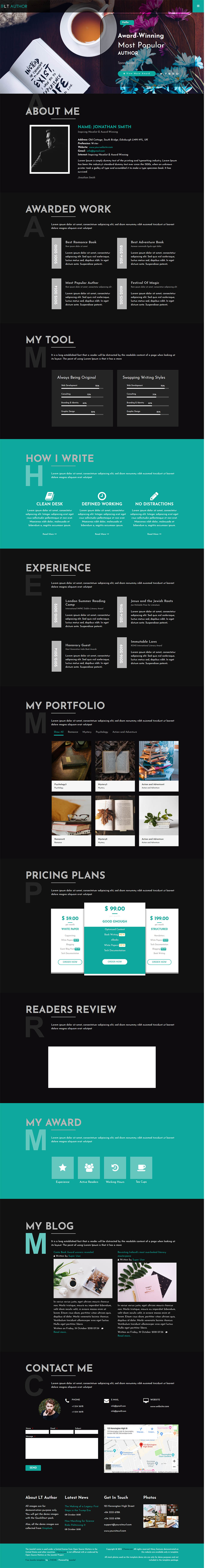 Template LTheme Author Joomla template LTheme Author