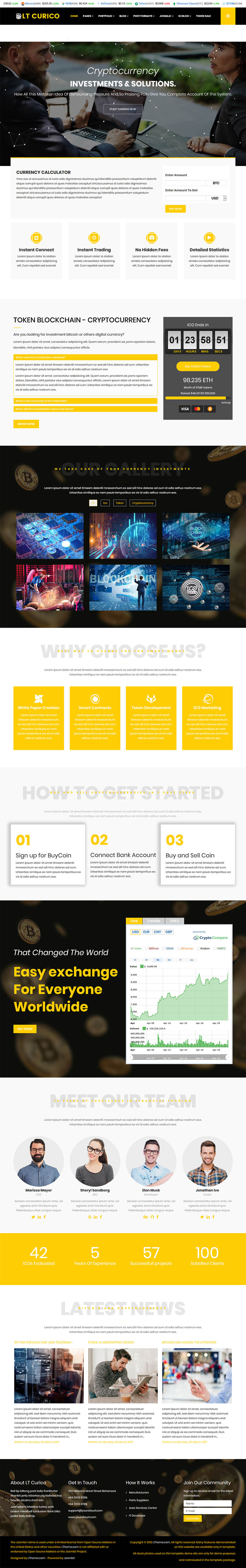 Template LTheme Curico Joomla template LTheme Curico
