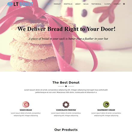 LTheme Donut Onepage