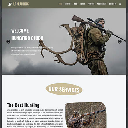 LTheme Hunting Onepage