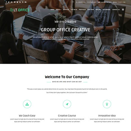 LTheme Office Onepage