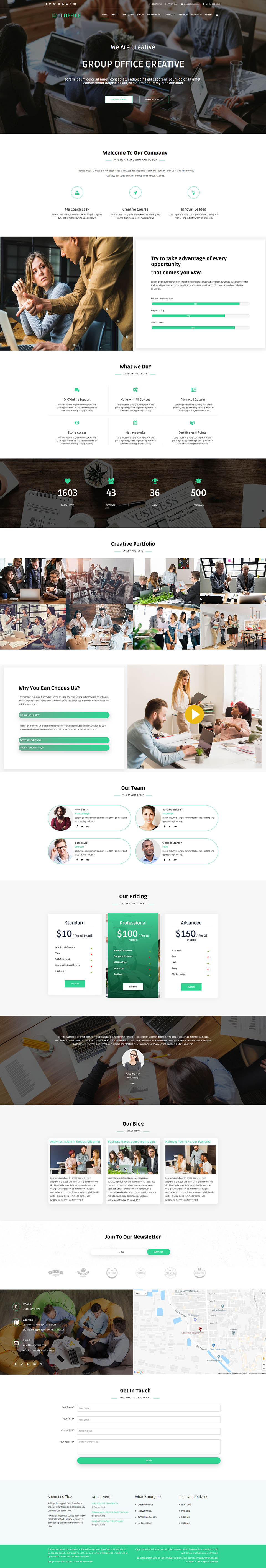 Joomla template LTheme Office