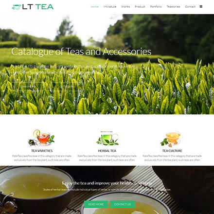 LTheme Tea Onepage