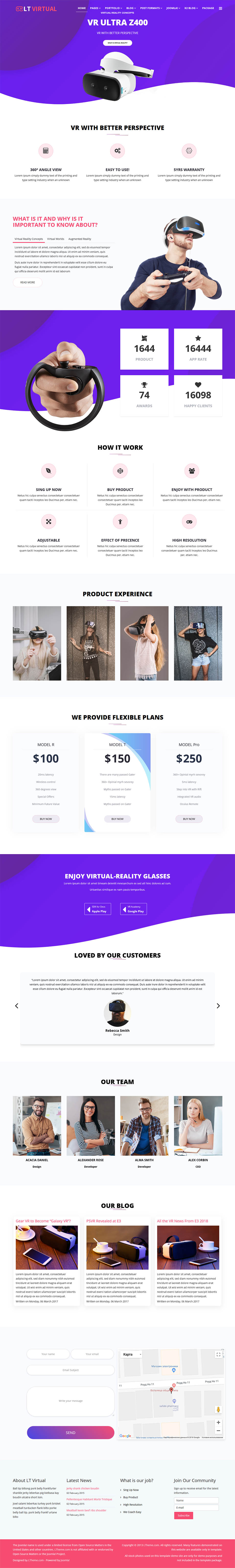 Joomla template LTheme Virtual