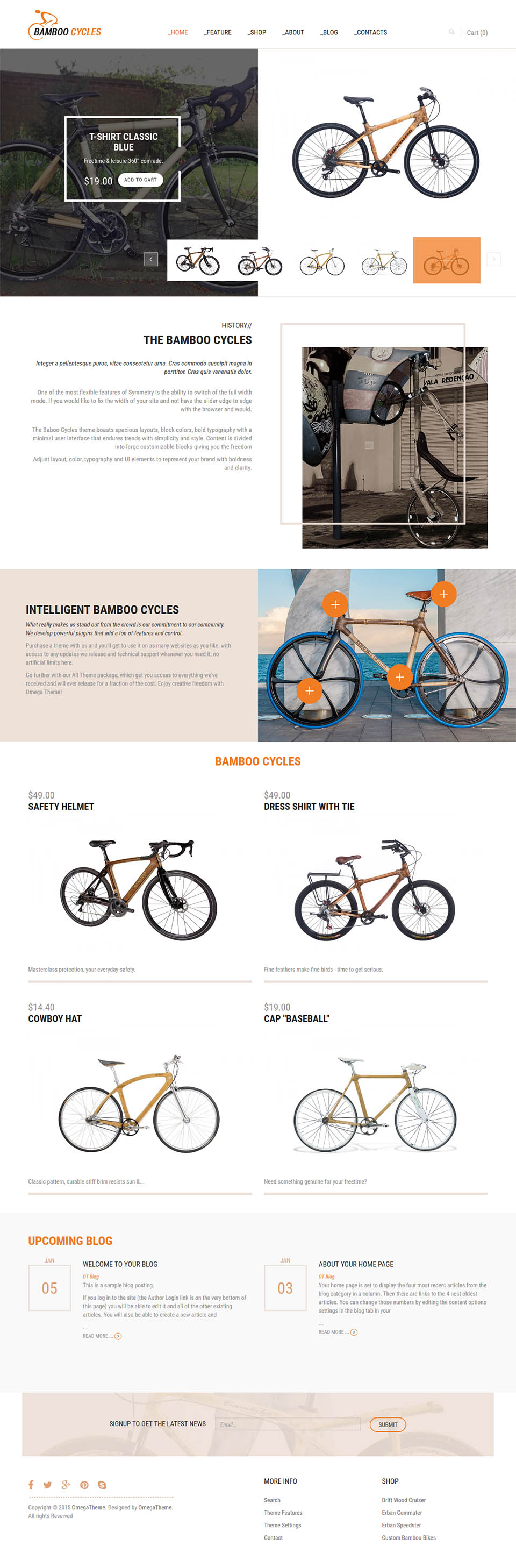 Template OmegaTheme Bamboo Cycle Joomla template OmegaTheme Bamboo Cycle